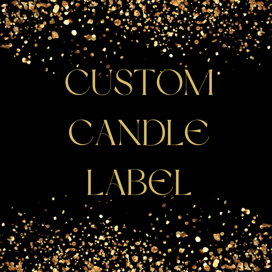 Candle Labels, Custom Candle Labels