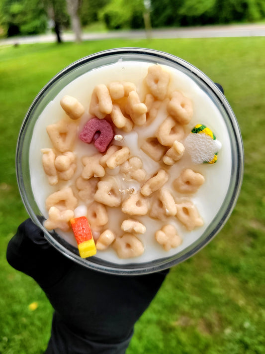 Lucky Charms Cereal Bowl Candle